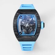 Replica Richard Mille RM 055 Carbon Fiber Men's Watch: A Masterpiece of Innovation, Craftsmanship, and Modern Elegance - Image 6