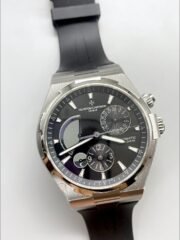 Vacheron Constantin Power Reserve Grey Dial Stainless Steel Casing-RubberStrap (1:1Super Clone) - Image 2