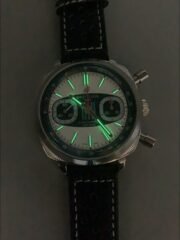 Breitling Top Time Chronograph Blue Leather Strap Watch(1;1Super Clone) - Image 9