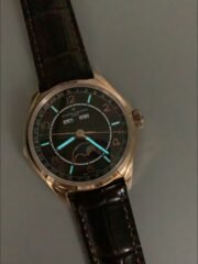 Vacheron Constantin Fiftysix Edition Rose Gold Watch 904L Steel Black Dial(1:1Super Clone) - Image 9