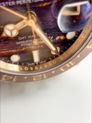 Rolex GMT Masters II 126715CHNR Rose Gold Tiger Iron Dial(1:1Super Clone ) - Image 4