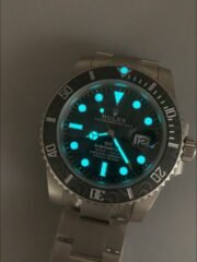 Rolex Submariner DiW Stainless Steel Casing Black Ceramic Bezel Edition Watch(1:1Super Clone) - Image 11
