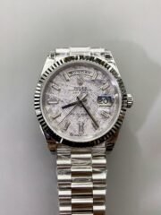Rolex Day Date Presidential 904L Steel 40MM – Grey Dial (1:1Super Clone)