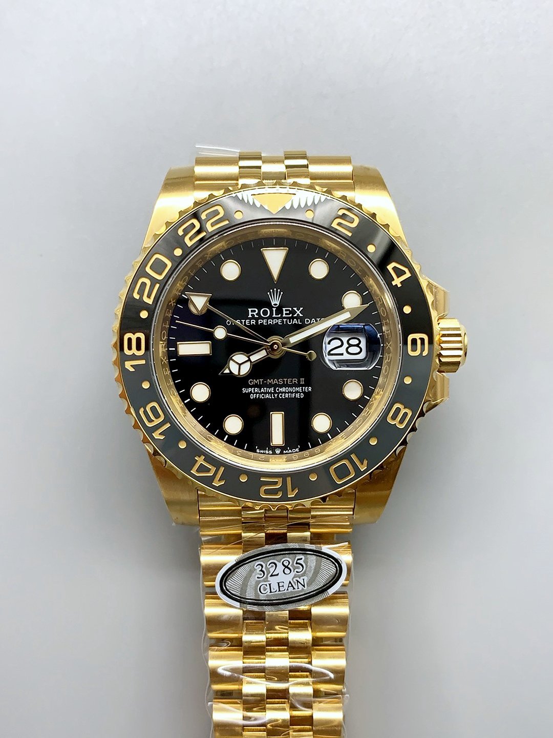 Rolex GMT Masters II M126718GRNR Cal.3285 Movement – 904L Steel Watch(1:1Super Clone )