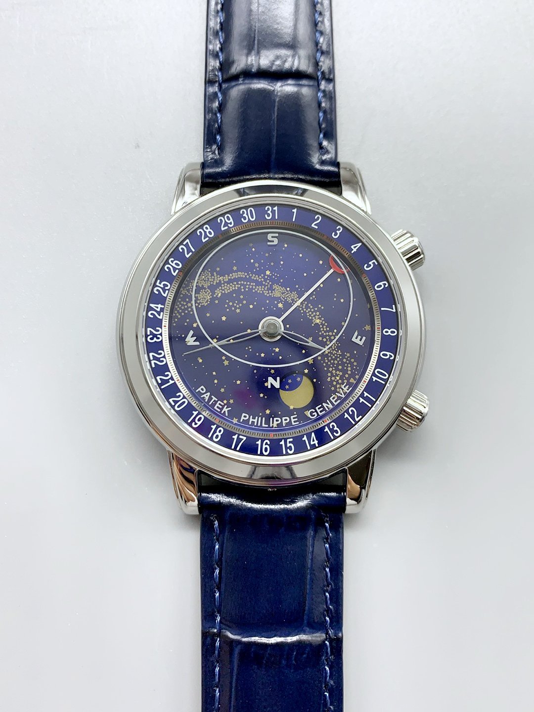 1月19日-22.jpg Patek Philippe 6104 Grand Complications Watch in Stainless Steel(1:1Super Clone) - Image 1