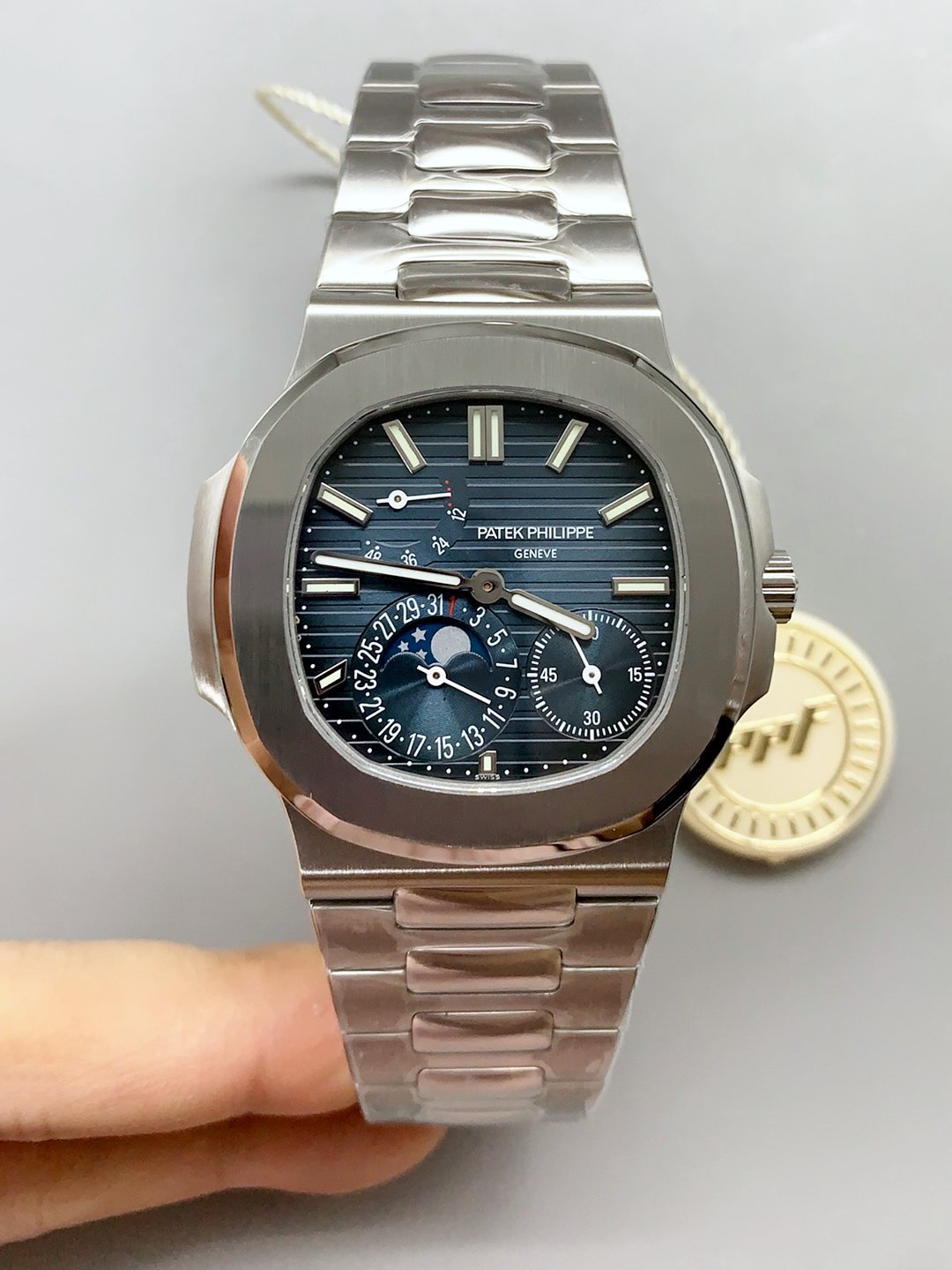 1月19日-234.jpg Patek Philippe Nautilus 5712/1A Blue Dial(1:1Super Clone) - Image 1