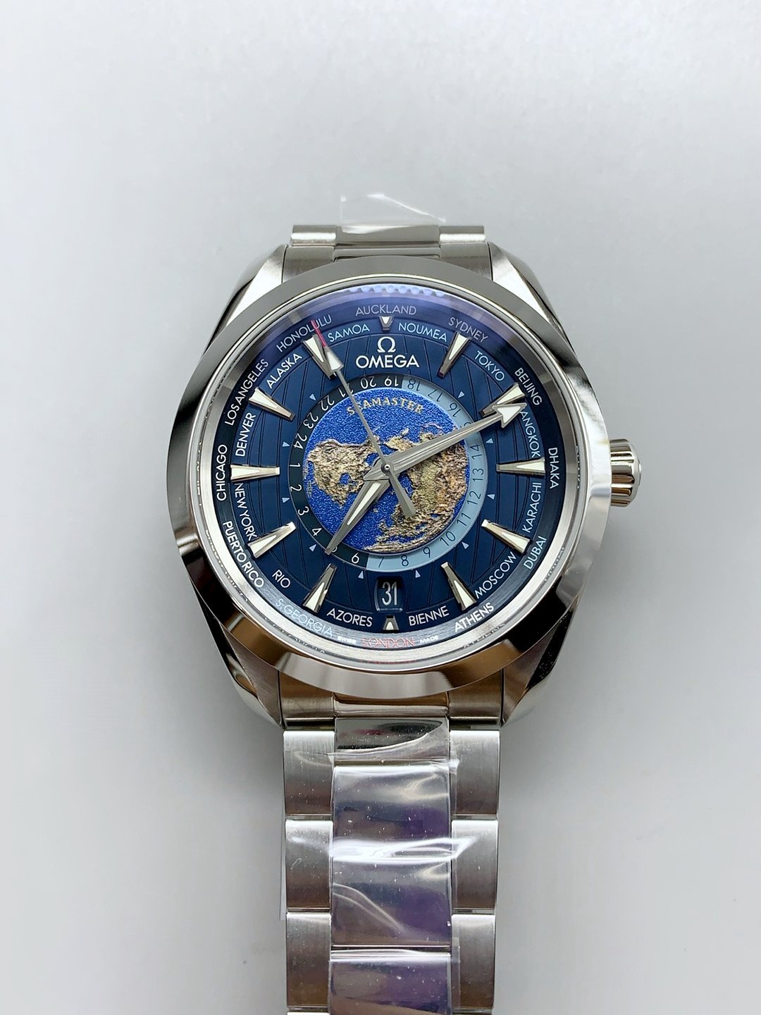 1:1 super clone Omega – Aqua Terra 150MCO (世界时)