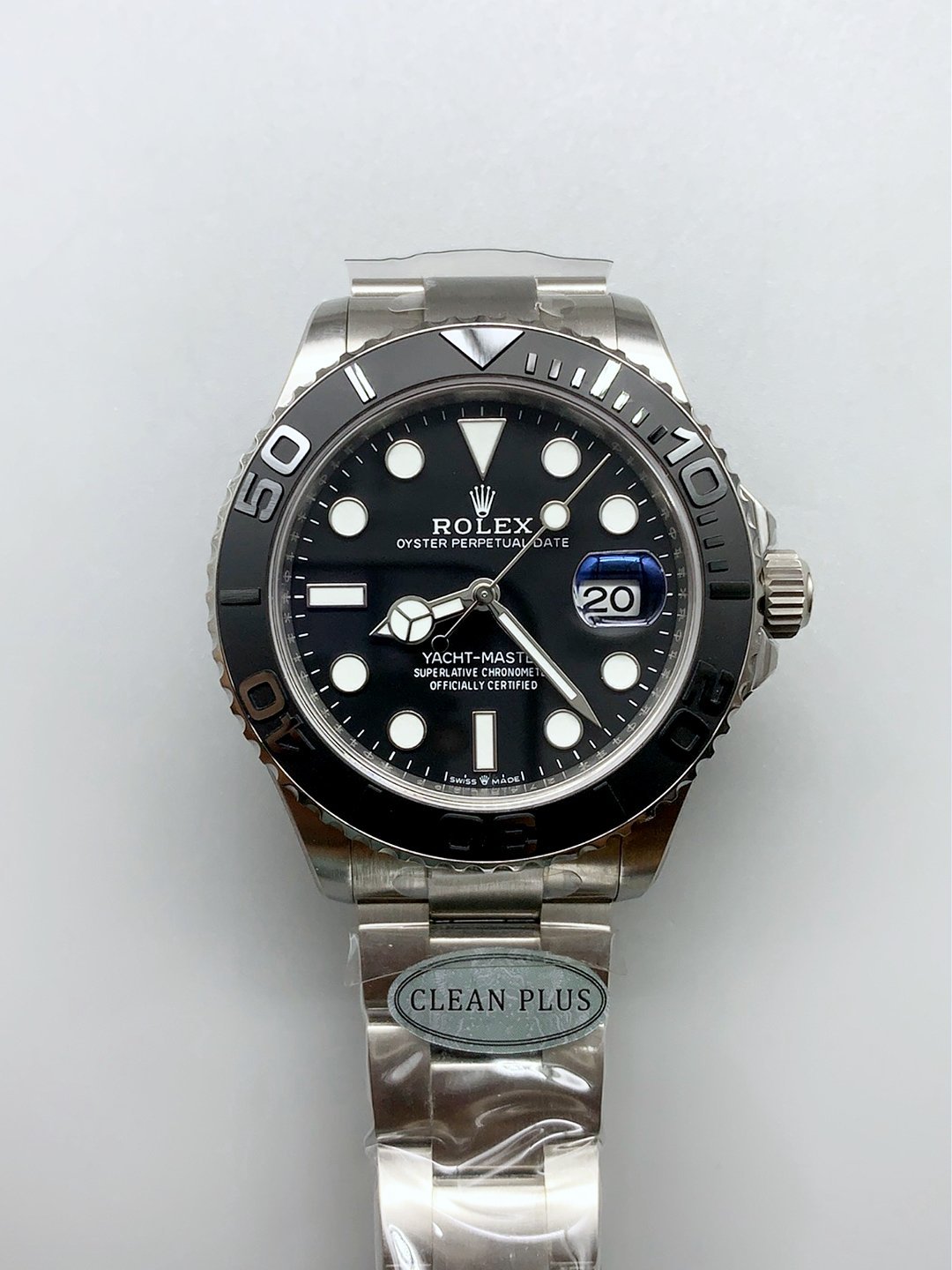 Rolex Yacht-Master Black Dial Titanium Mechanical Watch 226627(1;1 Super Clone)
