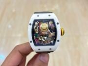 Richard Mille RM 88 Replica AAA – White Ceramic, Black Strap, Swiss Tourbillon Look - Image 3