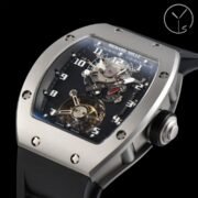 Replica Richard Mille RM001 Super Clone Tourbillon – Best Titanium Skeleton Watch - Image 7