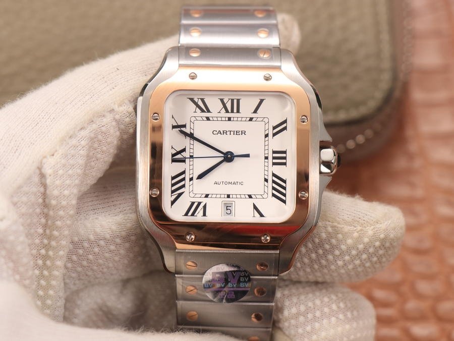 C@rtier Santos De C@rtier 40MM Two Tone – 1:1 Superclone