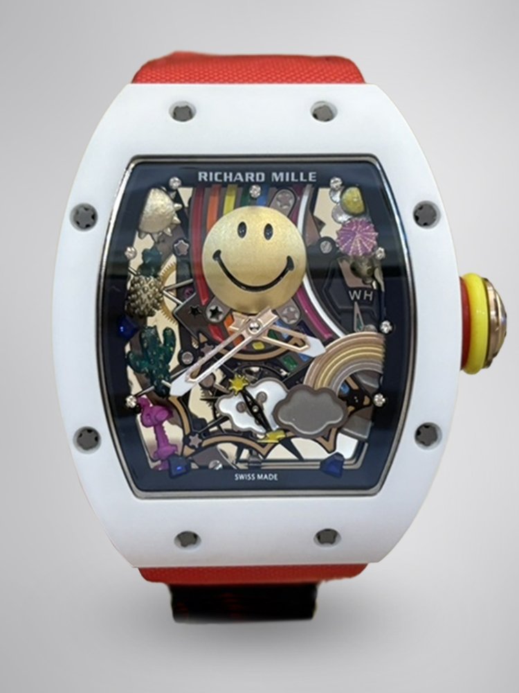 5f04d1378deff822425cbccec921e80a.jpg Best Fake Richard Mille RM 88 Smiley Replica – Swiss Tourbillon, Sport Style - Image 1