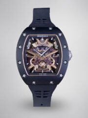 Best Swiss RM47 Black Samurai Tourbillon Replica Watch