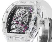 Replica RM 38-02 Crystal Pink Skeleton Tourbillon Swiss Movement AAAAA Quality - Image 3