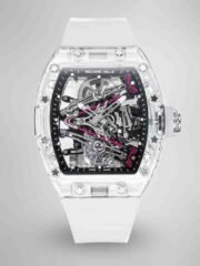 Replica RM 38-02 Crystal Pink Skeleton Tourbillon Swiss Movement AAAAA Quality