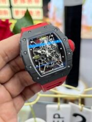 Richard Mille RM35-02 Carbon Fiber Swiss Replica Automatic Mechanical Watch - Image 7