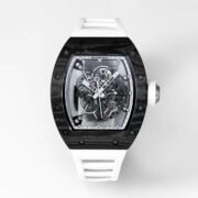 Replica Richard Mille RM055 NTPT Carbon Watch - Swiss Skeleton Dial - Image 2