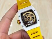 Replica Richard Mille RM 88 Smiley Tourbillon Watch with Gold Smiley Dial - Image 5