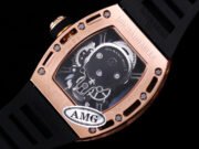 RM052 Skeleton Tourbillon Replica Watch – Rose Gold Case - Image 3