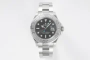 Rolex Yacht-Master 42mm Stainless Steel Watch with Black Dial and Oyster Bracelet