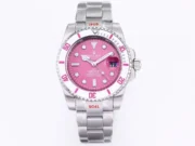 Rolex Submariner PARAKEET – Custom Pink Gradient Dial, Stainless Steel