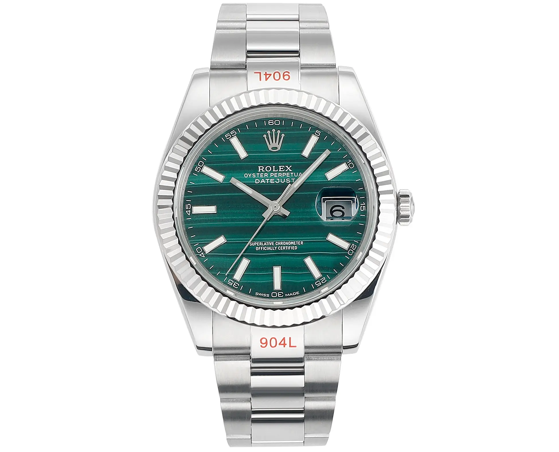 Rolex Datejust 41 Custom Malachite Dial
