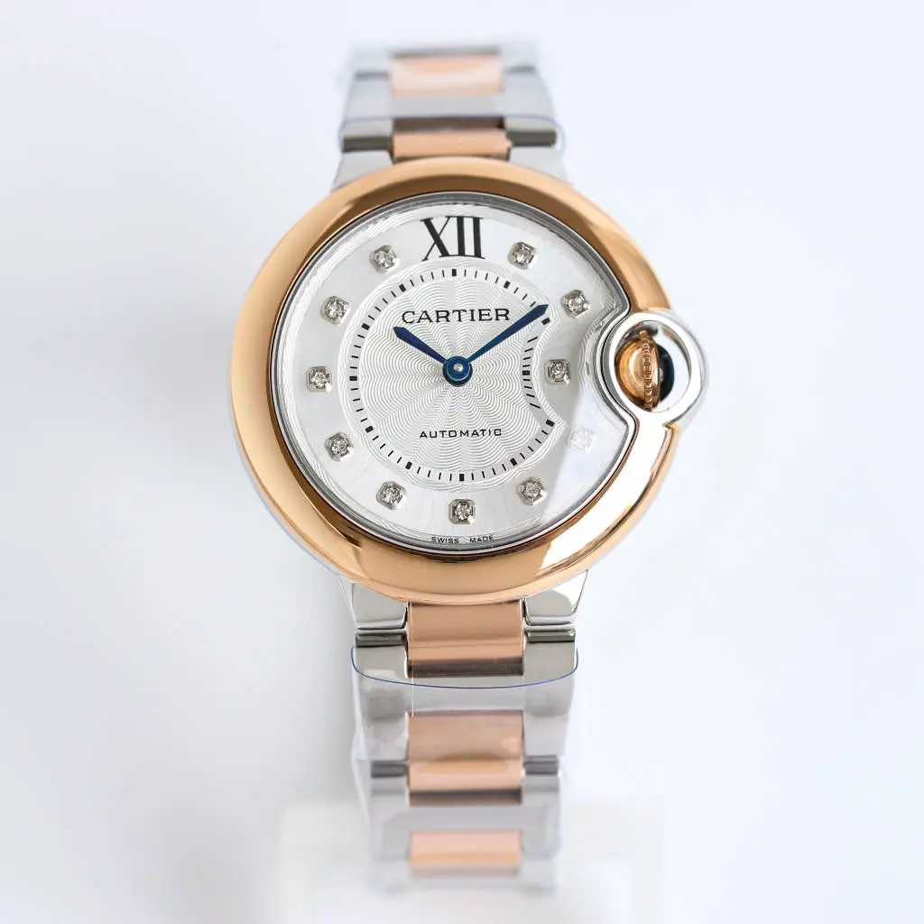 src_0-31.webp Cartier Ballon Bleu Rose Gold Steel - Image 1