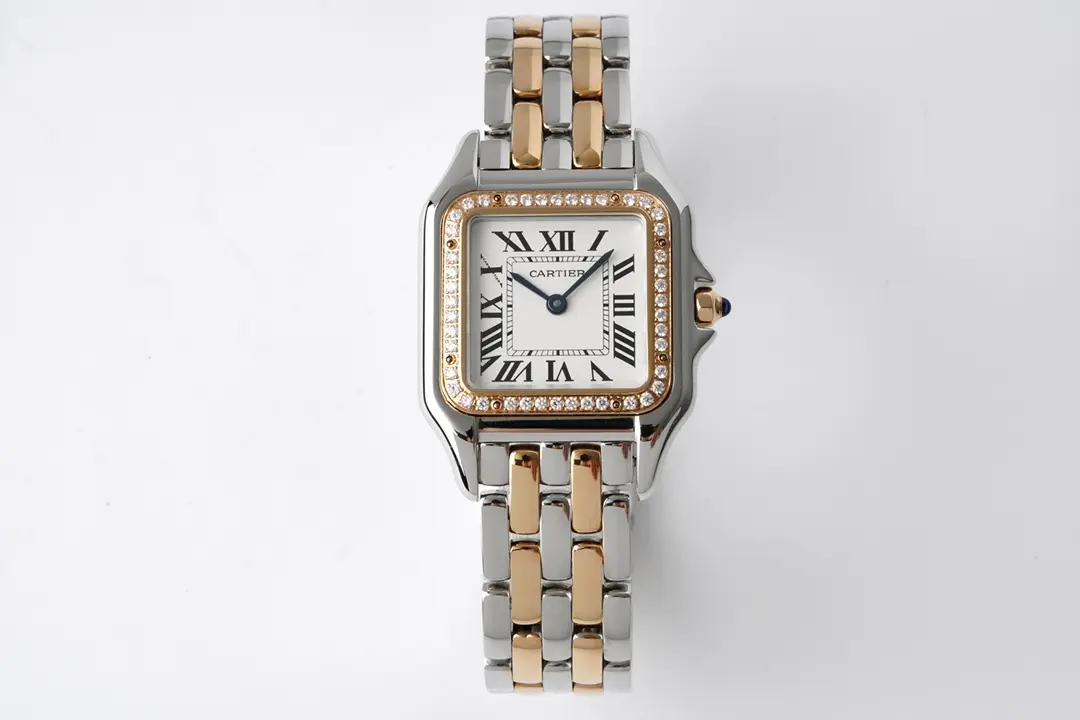 src_0-54.webp Cartier Panthere de Cartier Watch Silver Two Tone - Image 1