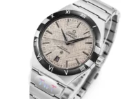 Omega Constellation 41mm Silver Ceramic Watch - Image 2