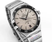 Omega Constellation 41mm Silver Ceramic Watch - Image 3