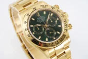 Rolex Daytona 4130 – Gold with Green Dial - Image 3