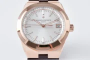 Vacheron Constantin Overseas 4500V Series – Rose Gold Case, Brown Rubber Strap, Luxury Automatic – Quality - Image 3