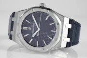 Audemars Piguet Royal Oak 15500 Blue Leather - Image 9