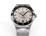Omega Constellation 41mm Silver Ceramic Watch - Image 5