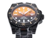 Rolex Submariner PARAKEET – Custom Gradient Green Dial, Black Carbon Fiber Bezel, 904L Steel - Image 5