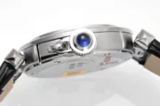 Cartier Pasha de Cartier Watch Silver Black - Image 5