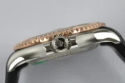 Rolex Yacht-Master 42 – Black Dial, Rose Gold Bezel, Oysterflex Strap - Image 6