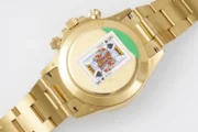 Rolex Daytona 4130 – Gold with Green Dial - Image 6