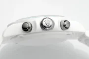 Rolex Daytona Ceramic Watch – White Strap, Turquoise Dial - Image 6
