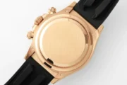 Rolex Daytona Watch – Gold with Black Dial and Rubber Strap – Limited Stock - Image 6