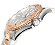 Rolex Yacht-Master 42mm Two-Tone Stainless Steel & 18k Everose Gold with Black Dial Automatic - Image 7