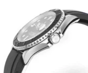 Rolex Yacht-Master 42mm – Black Dial, Stainless Steel Case, Black Rubber Strap by Official Store - Image 7