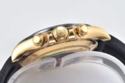 Rolex Daytona 116518 Gold Black Enamel Dial with Moissanite Stones - Image 7