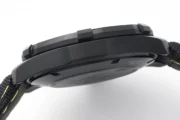 TAG Heuer – Black Carbon Fiber Dial, Yellow Stitching Strap, Formal & Casual Style, SW200 Movement - Image 7