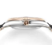 Rolex Datejust 41mm Watch – Brown Dial, Two-Tone Steel & Gold, Fluted Bezel - Image 7