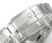 Rolex Datejust Silver Fluted Bezel Stainless Steel Watch with New 3235 Movement – Collectio - Image 8