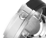 Rolex Yacht-Master 42mm – Black Dial, Stainless Steel Case, Black Rubber Strap by Official Store - Image 9