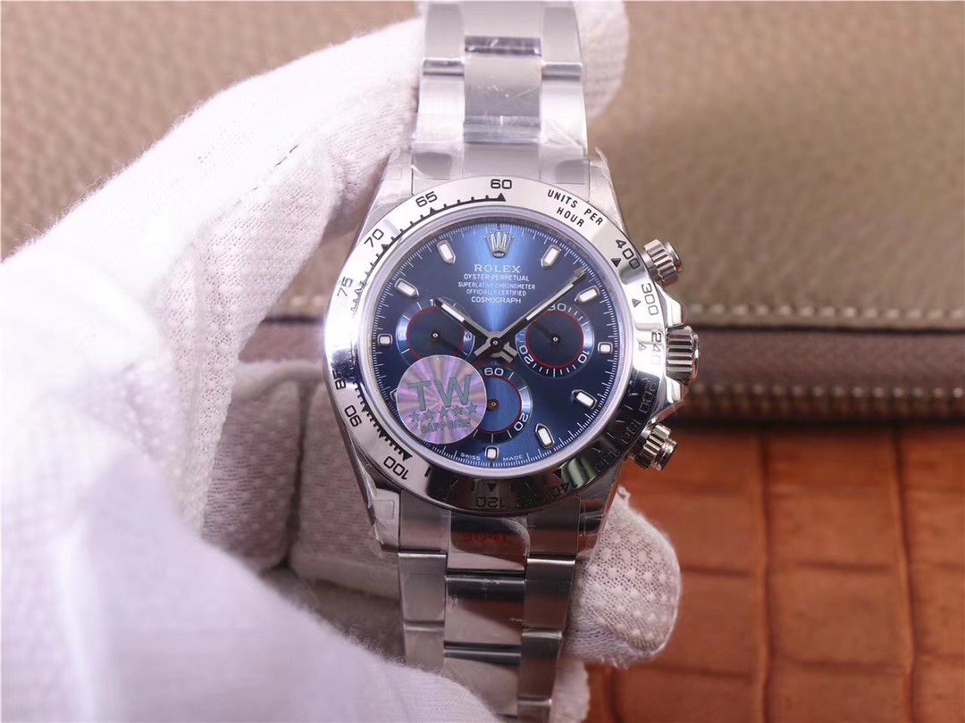 4d39d6_07680e69c20549129cf33866419f3576mv2.jpg ROLEX DAYTONA 116508 WHITE GOLD (Steel blue dial daytona) - Image 1