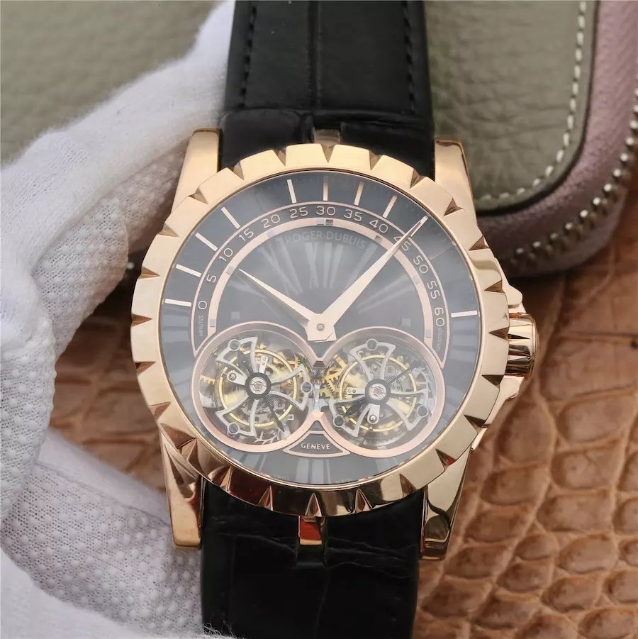 Roger Dubuis Excalibur Spider Pirelli Double Flying Tourbillon (Model: