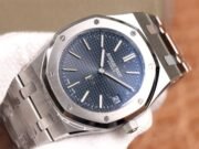 1:1 Super Clone Audemars Piguet RO Ultra Thin 15202 (15202 blue AP) - Image 4